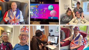 A fun start to May at Kirkwood Court care home